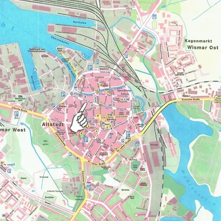 Urlaub Im Herzen Wismars 1og Sued B *